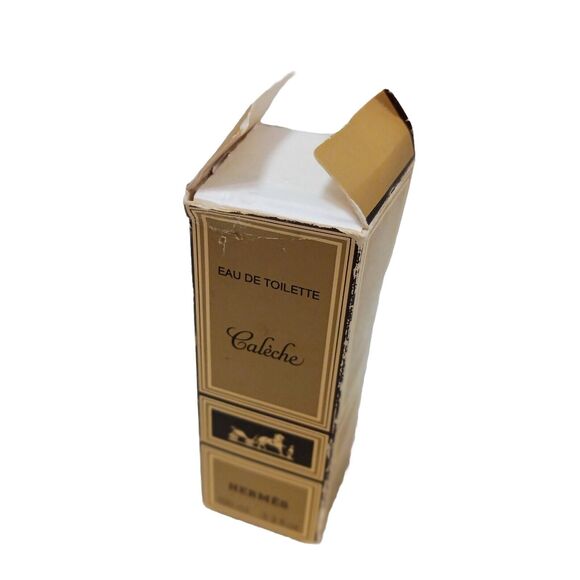 Hermes Caleche Eau de Toilette 3/4 of 3.3 oz w BOX Vntg Original Classic Woodsy - Picture 9 of 12